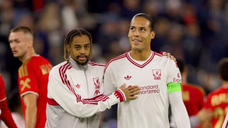 Virgil van Dijk backs 'introverted' Bradley Barcola to shine at Liverpool after Champions League hat-trick