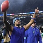 Jaxon Smith-Njigba caught nine passes for 150 yards and a touchdown as the Seattle Seahawks handed