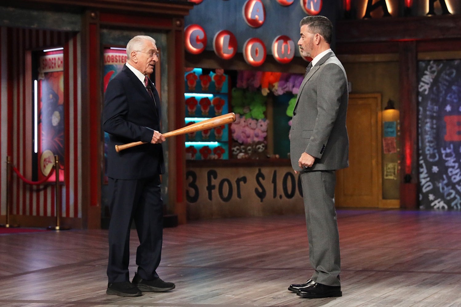 Robert De Niro Parodies Brendan Carr During Jimmy Kimmel Live! Cameo