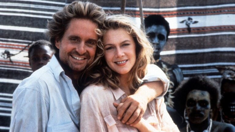 Michael Douglas confirms Kathleen Turner affair on 'Romancing the Stone'