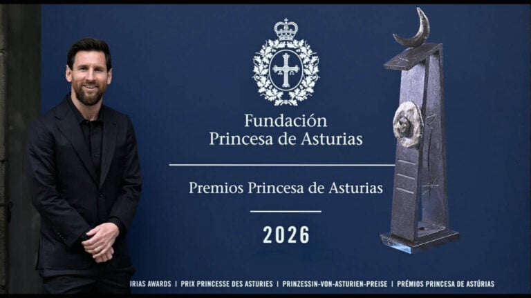 Lionel Messi receives Princess of Asturias Award for Sport in Oviedo, Spain on Oct 23, 2026