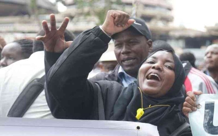 UoN Students Took to the Streets in Solidarity with Striking Lecturers